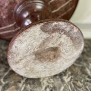 Vasque en marbre rouge griotte vers 1800