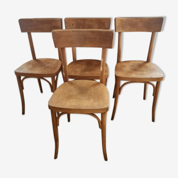 Lot of 4 bistro chairs