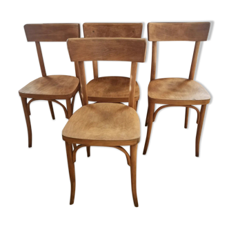Lot of 4 bistro chairs