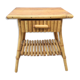 Bamboo bedside with drawer