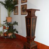 Marquete sheath in blackened wood from Napoleon III era