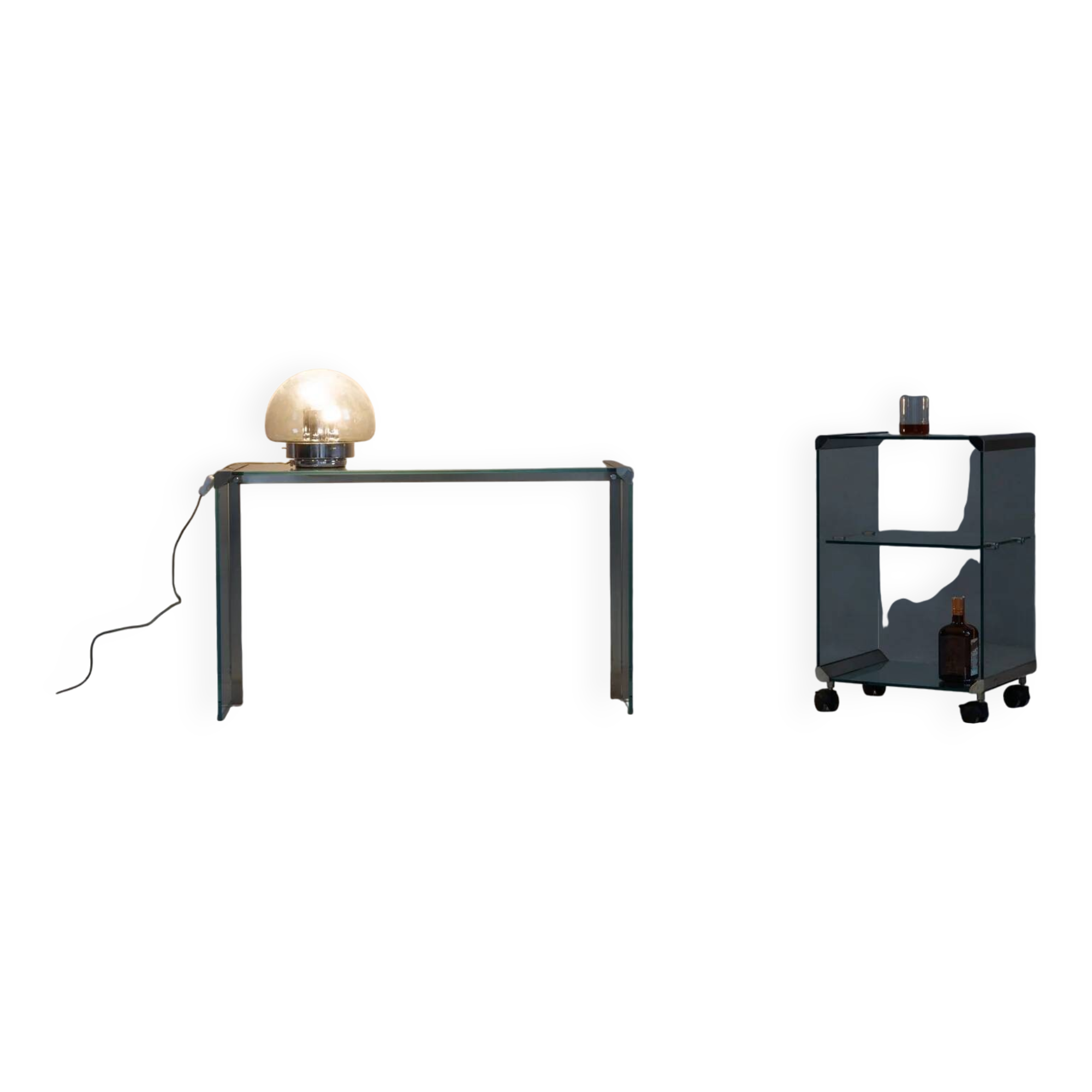 Console and cabinet/trolley by Galotti Radice