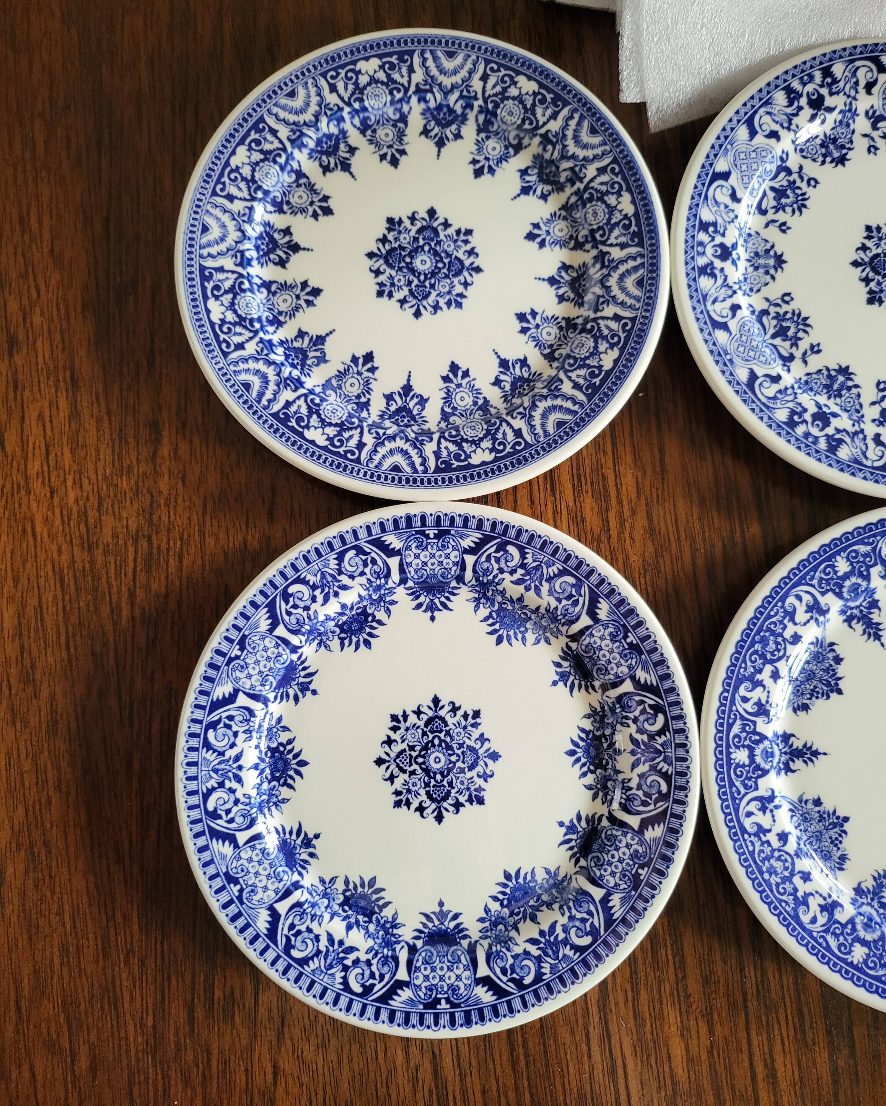 6 porcelain coasters from gien