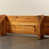 Roland Wilhelmson's pine coffee table / bench