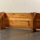 Roland Wilhelmson's pine coffee table / bench