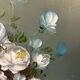 Nature Morte huile sur toile bouquet de roses blanches