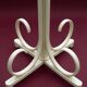 Vintage Cream Curved Wood Thonet Coat Rack