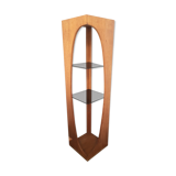 Vintage smoked glass self, 1970