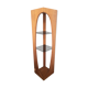 Vintage smoked glass self, 1970