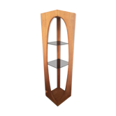 Vintage smoked glass self, 1970