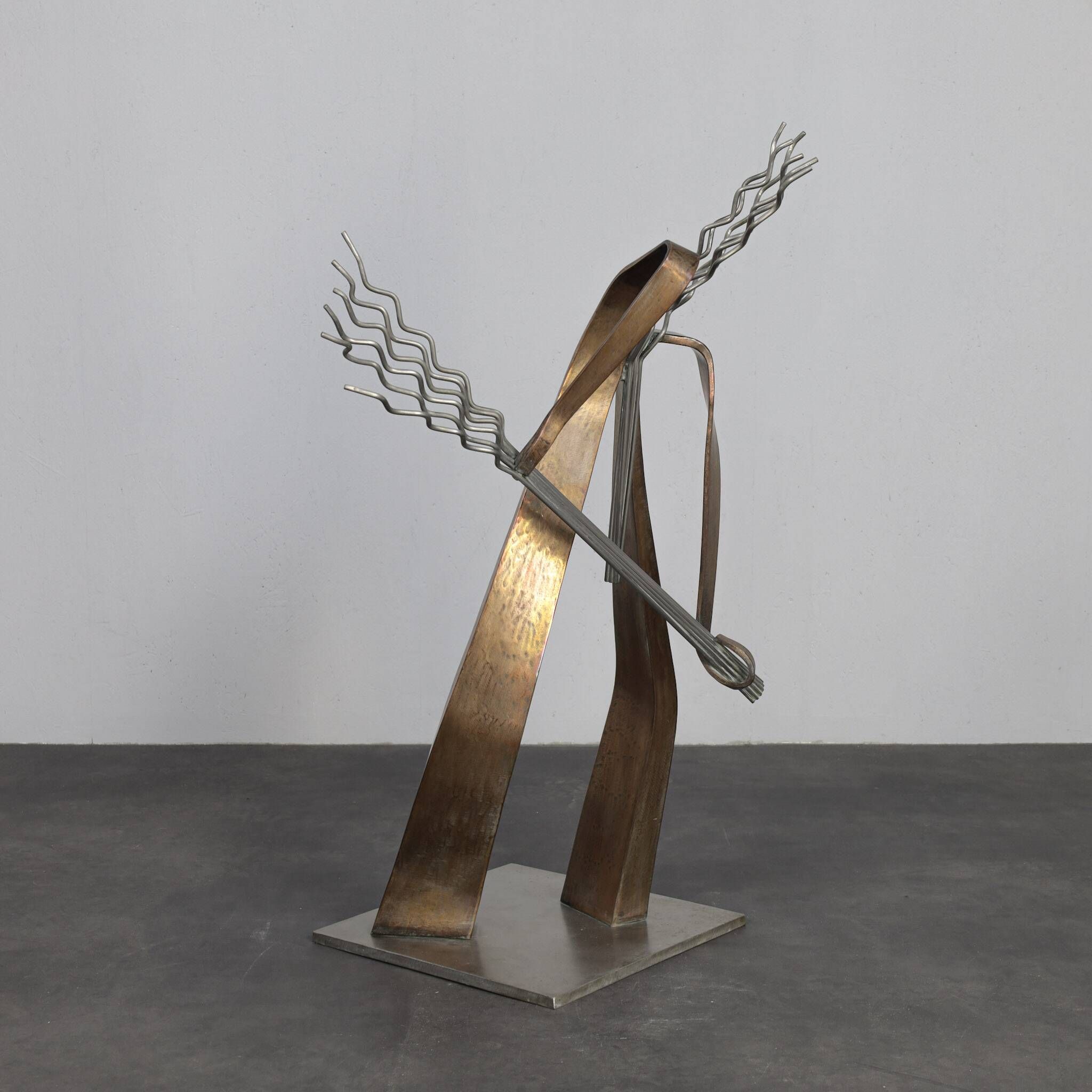 La sculpture abstraite "The Chord" (Het Akkoord) par André van der Linden