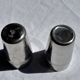 Set of 2 vintage stainless steel cups H12 D7