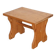 Vintage Scandinavian pine stool 1970s