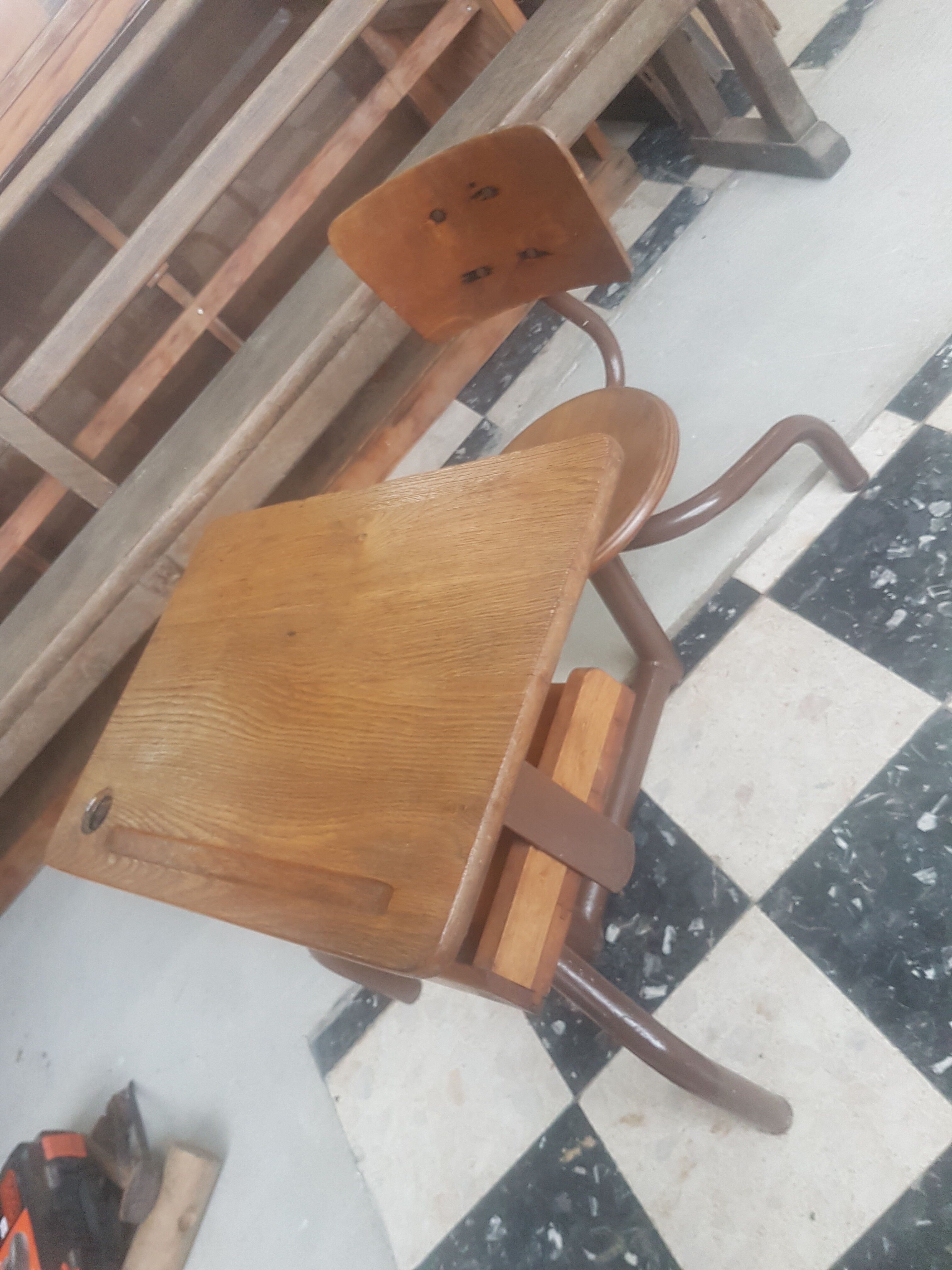Desk oak Desk Chair 1 place schoolboy