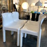 Lot of 4 chairs 4875 by Carlo Bartoli for Kartell - Italy 1972