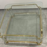Coffee table Hollywood Regency, Italian of the 70s
