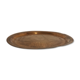 Old plate copper air corp air transport command world war ii usa decoration