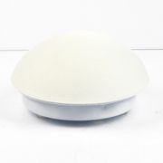 Plafonnier  blanc minimaliste des années 1980 Globo Lighting Allemagne