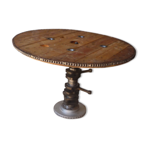 Table d appoint guéridon industriel