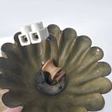 Vintage wheat ear pendant light from the 1970s