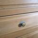 Wooden dresser five drawers vintage 50s