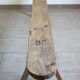 Very old oak farm bench
