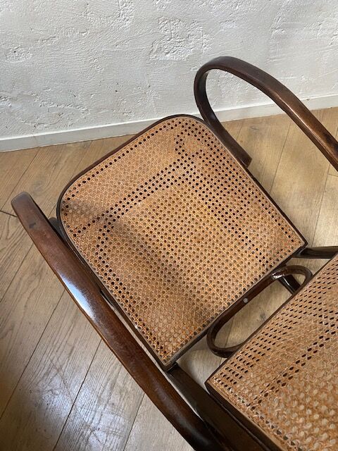 Bentwood rocking chair and canning