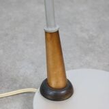 Mid-Century Italian Table Lamp in Aluminium and Copper