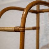 bamboo wall coat rack