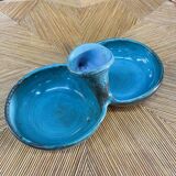 Double ceramic pocket tray