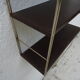 Metal string modular wall shelf