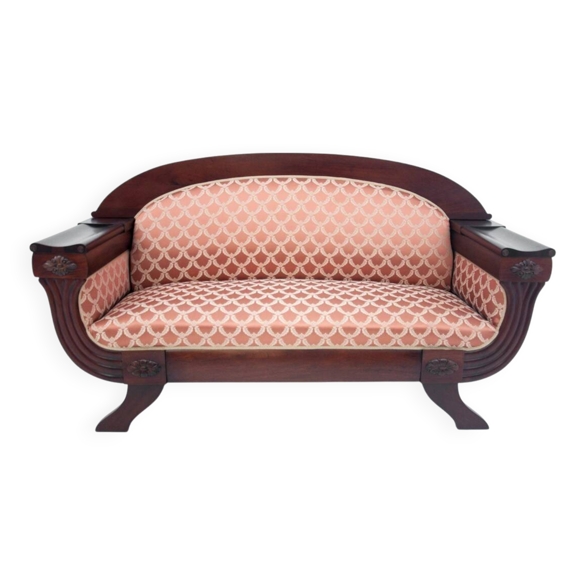 Antique sofa, Northern Europe, turn of the 19th centuries.