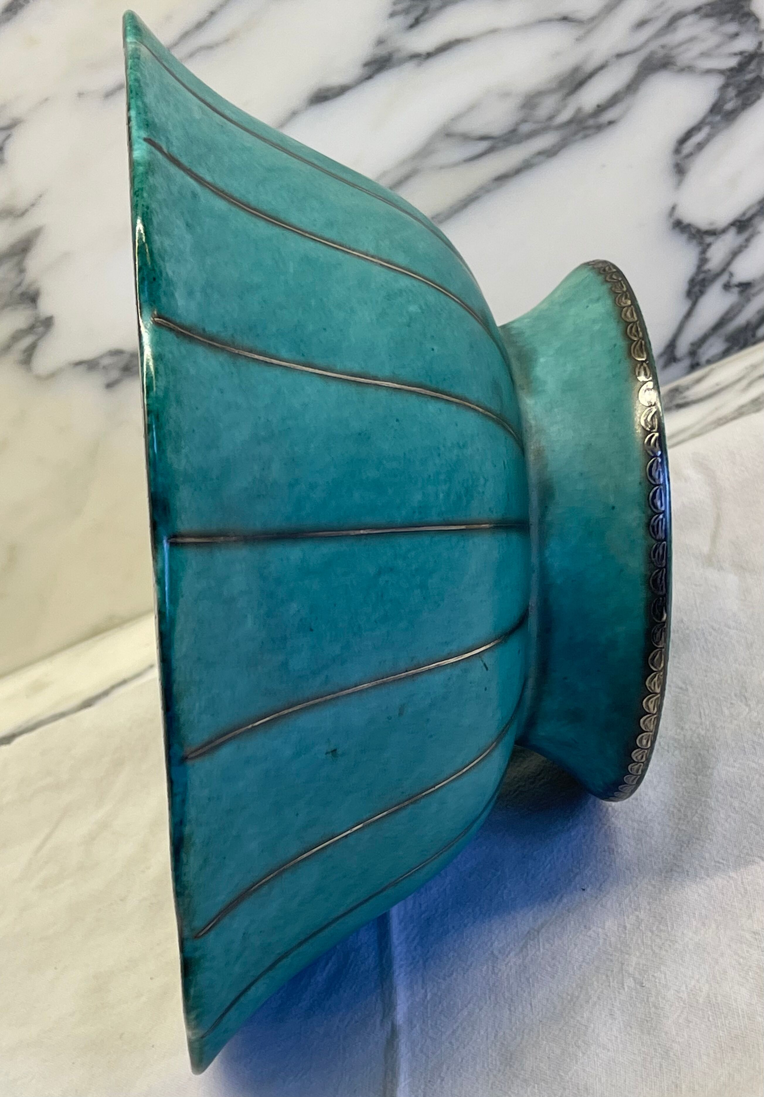 Gustavsberg argenta wilhelm kage vase