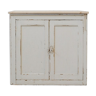 Furniture low white, top fir double door