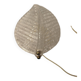 Applique murale « Feuille » de Barovier & Toso en verre de Murano