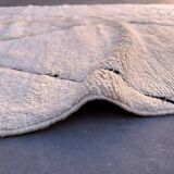 Moroccan rug Beni M'Rirt white - 161 x 280 cm