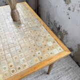 Scandinavian oak and ceramic table