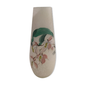 A.Naudy glass paste vase