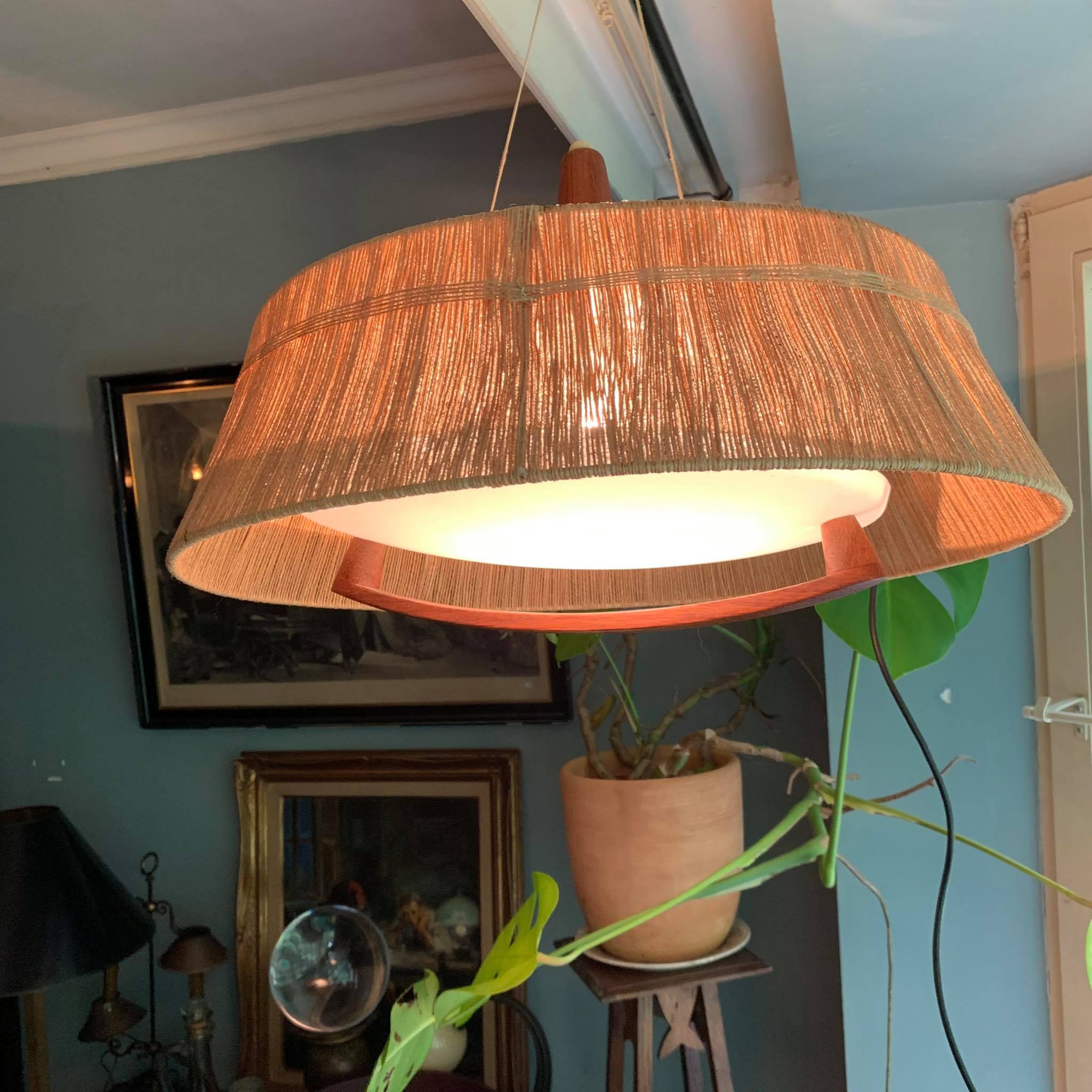 Suspension Temde Leuchten 1960