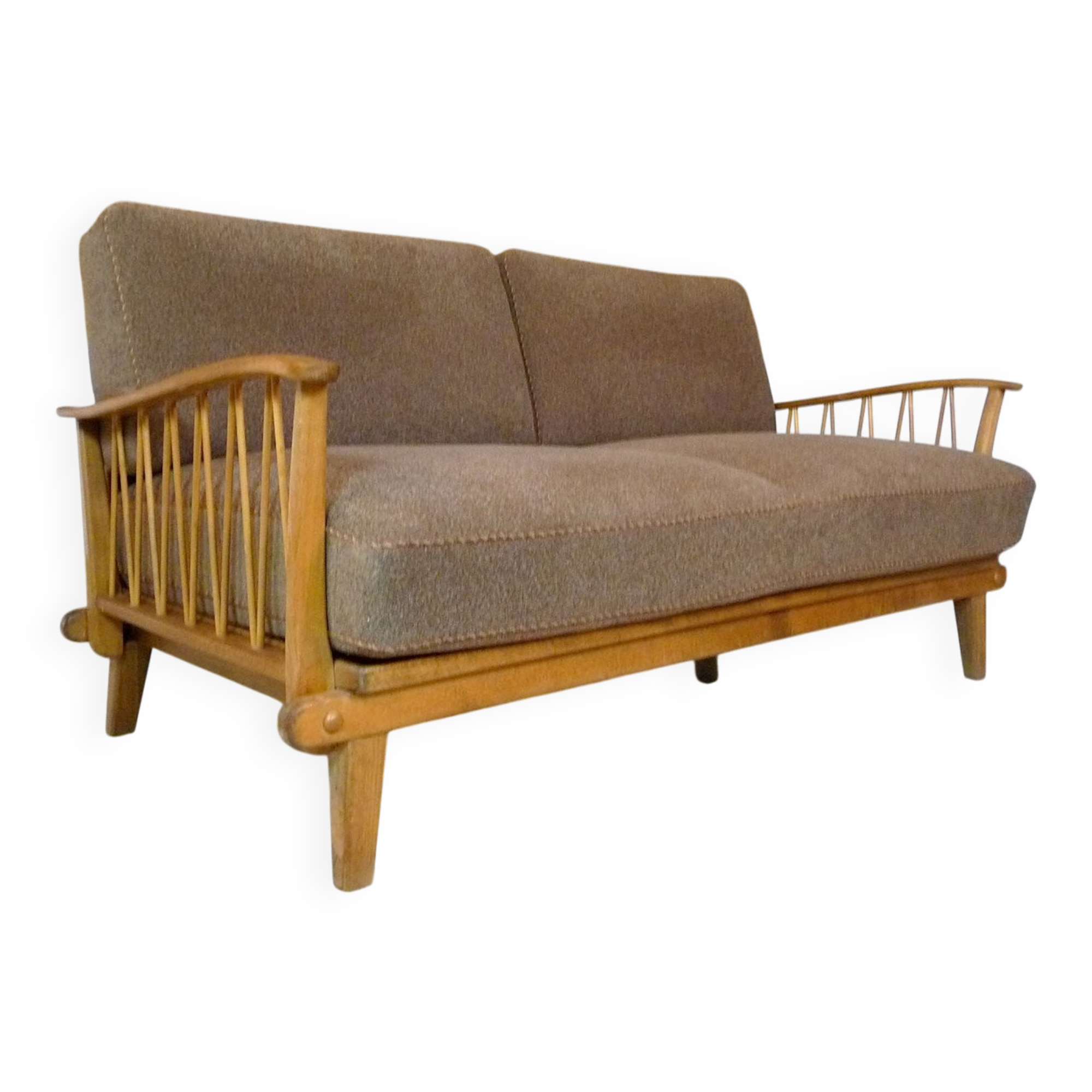 Mid-century Two-Seater Sofa Daybed by Wilhelm Knoll, Germany 1950s