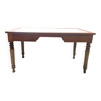 Louis Philippe light oak desk