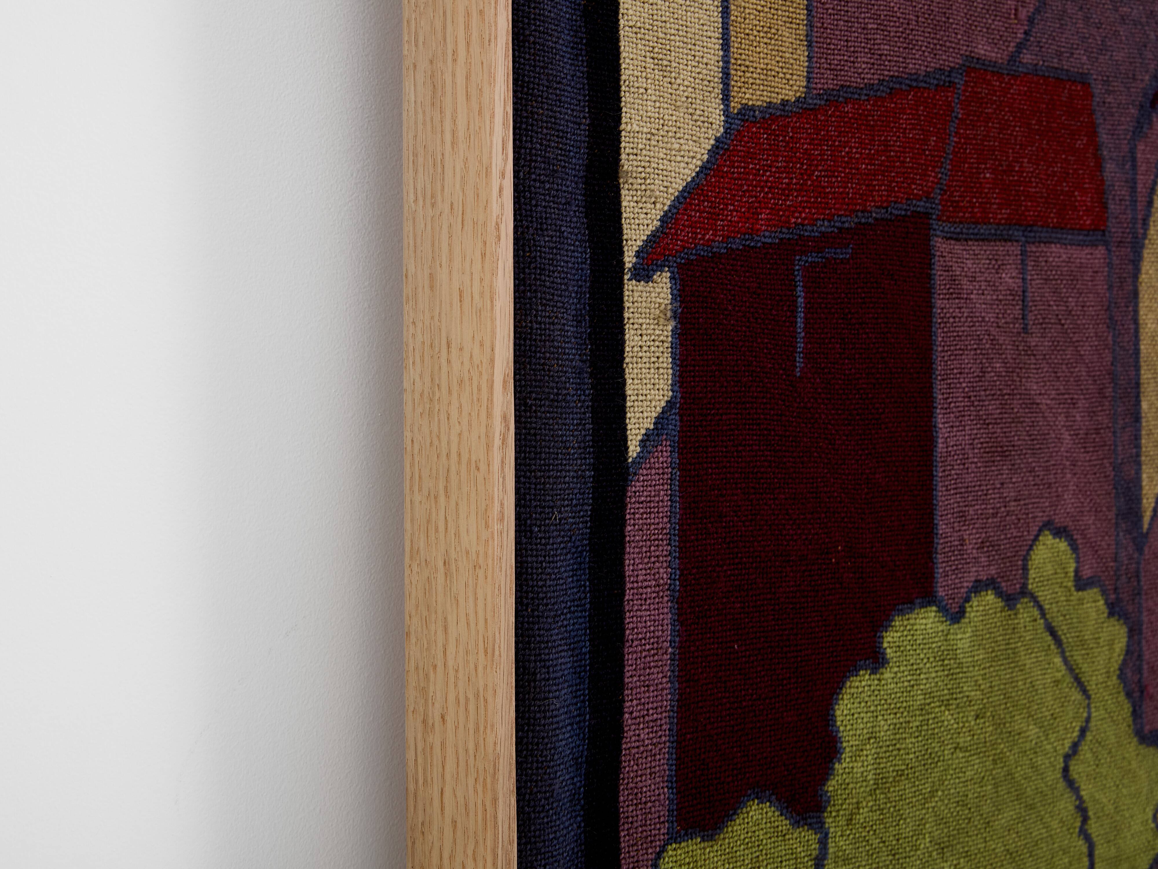 Gabriel Laneyrie tapestry panel in petit point 1934