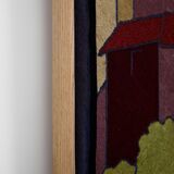 Gabriel Laneyrie tapisserie panneau au petit point 1934