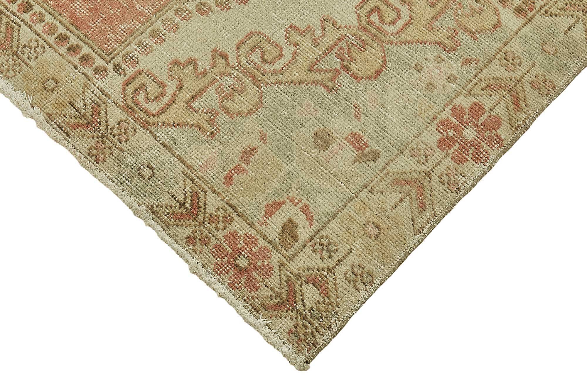 Turkish Vintage Anatolian Rug 136 cm x 213 cm