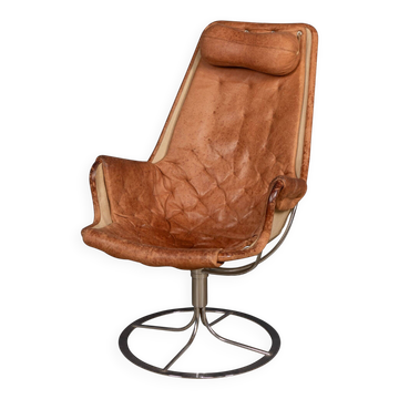 Vintage 20thC Swedish Jetson Swivel Chair By Bruno Mathsson c.1960