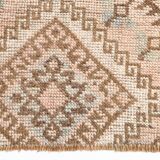 3x9 Brown Cream Classic Persian Runner Rug, 87x283Cm