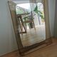 Vintage Wall Mirror with Shelf: 1970s Hollywood Regency Decor