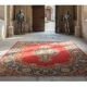 Large hand-knotted Persian Kerman carpet – wool – 402 × 304 cm