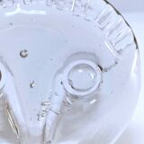 Presse-papier visage verre d'art design scandinave