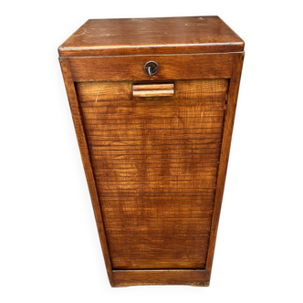 Filing cabinet curtain